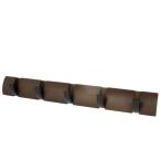 最安！☆ BLK/WAL umbra アンブラ フリップフック 通販 コートハンガー 玄関 おしゃれ 壁掛け フック 5連 ウォールハンガー 耐荷重 10kg ハンガ