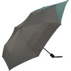 ☆ グレーxブルー ☆ ワールドパーティー W by WPC. BACK PROTECT Folding Umbrella ワールドパーティ WPC 折りたたみ傘 折り畳み傘 メンズ レディース