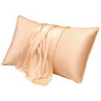 ショッピングシルク 枕カバー ☆ シャンパンゴールド ☆ 25匁 枕カバー 100%シルク 枕カバー シルク ヘアケア 髪 まくら まくらカバー 枕 ピローケース