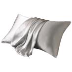 ☆ ライトグレー ☆ 25匁 枕カバー 100%シルク 枕カバー シルク ヘアケア 髪 まくら まくらカバー 枕 ピローケース レディース カバー