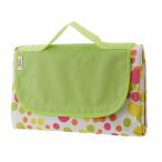 ☆ 08.ライトグリーンドット レジャーシート 厚手 大きい 150×200cm 防水 レジャーマット コンパクト 折り畳み おしゃれ 通販 洗える レ