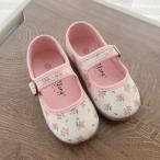 * розовый * 18(17.5cm) * Kids сменная обувь цветок вельвет сменная обувь Kids Kids обувь .... салон надеть обувь закрытый обувь .... сверху обувь 