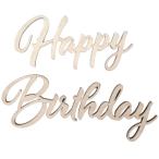 * бежевый * из дерева письмо баннер Happy Birthday письмо баннер из дерева младенец день рождения баннер украшение Galland месяц . фото день рождения 