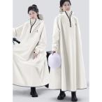 ☆ オフホワイト ☆ L ☆ レインコート 自転車 レインコート レインポンチョ 自転車 リュック対応 レインウェア カッパ ポンチョ