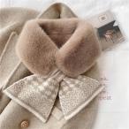 * Brown *.... пелерина осень-зима ysti5302 мех пелерина muffler Short muffler защита горла "neck warmer" шарф снуд 
