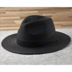 ショッピング麦わら帽子 ☆ ブラック ☆ Lサイズ ☆ 麦わら帽子 丸める 大きいサイズ 麦わら帽子 麦わら 帽子 むぎわら ぼうし バケットハット カンカン帽