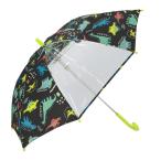 Yahoo! Yahoo!ショッピング(ヤフー ショッピング)☆ 6711651恐竜.黒 ☆ Mサイズ 傘 子供用 55センチ 50センチ 通販 おしゃれ キッズ 55cm 50cm ユニコーン グラスファイバー 安全ストッパ