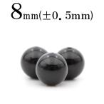 1粒売り天然石ブラックトルマリン丸...