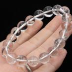 卸売り マニカラン産 ヒマラヤ水晶 10mm~10.5mm玉 内周17cm 写真現品 パワーストーン 天然石 ギフト対象