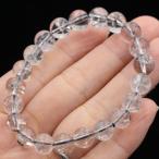 卸売り ニューヨーク州産 ハーキマーダイヤモンド 8mm※8.5mm前後 内周15.5cm 写真現品 パワーストーン 天然石 ギフト対象