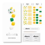 ohora Semi Cured Gel Pedicure Strips (P Hawaiian Fruits)   Works 並行輸入品