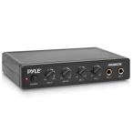 Pyle Compact カラオケオーディオミキサー   プロフェッショナル ポータブル オーディオ サウンド ミキサー マイク  並行輸入品