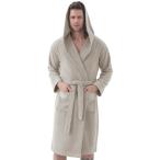 ショッピングLuxury SEYANTE Luxury Turkish Cotton Terry Men's Hooded Bathrobe   Prem 並行輸入品