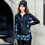 フィットネス水着 体型カバー レディース 長袖ラッシュガード 5点セット セパレート かわいい 大きいサイズ タンキニ