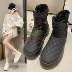 スノーブーツ レディース 防水 防寒 保温 滑らない 防滑 雪 雨 ロング丈 ミドル丈 スノーシューズ ボグス 黒スノーシューズ ウィンターブーツ ブーツ ボア 靴
