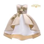 人気商品 新品SALE!子どもドレス ジュニアドレス フォーマル用 ピアノ発表会 子供ドレス 結婚式 女の子 ドレスキッズワンピース
