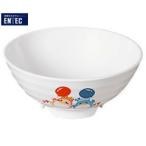 エンテック／ENTEC　ベン＆ベティー　ラーメン丼　小　BB-18　（日本製・国産・メラミン食器・子供用・子供向け・お子様・ラーメンどんぶり・ペンギン）