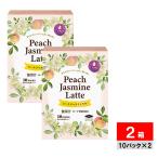 pi-chi жасмин Latte 10 пакет ввод ×2 коробка pi-chi чай персик. чай 