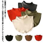 送料無料 ネックウォーマー つけ襟 付け襟 レディース モックネック タートルネック レイヤード 立ち襟 防寒 温める ハイネック 暖かい フェイクカ