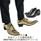 エンボス V系 ヒール メンズ 合成皮革 とんがり ポインテッドトゥ ドレスシューズ レザー エナメル ビジネスシューズ お兄系 レースアップ ホスト