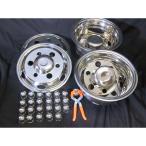 ホイルライナー 17.5インチ 6穴 6.00-17.5-127 エルフ キャンター ダイナ トヨエース デュトロ トラック ステンレス 汎用 メッキ 4枚セット