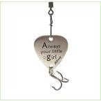DJwindy Father of The Bride Wedding Gift Stainless Steel Fishing Lure with Sweet Words Always Your Little Girl,Great Gift for Fisherman, (Si