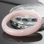 【女性用Mサイズ】【一点物】 ローズクォーツ バングル Bracelet ブレスレット Bangle 腕輪 rose quartz 紅水晶 レディース 一点物