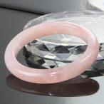 【女性用Mサイズ】【一点物】 ローズクォーツ バングル Bracelet ブレスレット Bangle 腕輪 rose quartz 紅水晶 レディース 一点物
