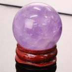 [ тщательно отобранный один пункт предмет 34mm] аметист круг шар [ тщательно отобранный один пункт предмет ] кристалл шар лампочка аметист круг шар фиолетовый кристалл Amethyst Ame si -тактный Power Stone 