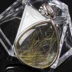 ルチルクォーツペンダントネックレス...