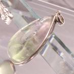 フローライトペンダントネックレスフ...