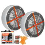 AutoSock( Auto Sock ) [ текстильный шина скольжение прекращение ] цепь регулирование согласовано авто so