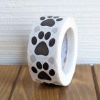  лапа наклейка упаковка стикер кошка собака .. через ( черный ) 100 листов ab-508