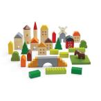 PLAN TOYS Country боковой блок Countryside Blocks...6293 из дерева деревянная игрушка улица дом house план игрушка 