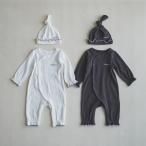 blanco ベビーロンパース 帽子付き 0-3ヶ月 ママとお揃いも ブランコ mellow rompers