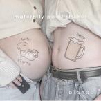 blanco maternity - paint seal maternity photo tattoo seal pregnancy memory photo photograph birth preparation swing 