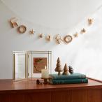 ショッピングストロー ストローガーランド オーナメント クリスマス飾り Xmas 自然素材 ナチュラル shesay