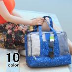 ビニールバック プールバック 撥水加工 バッグ 海 プール リゾート トートバッグ 手提げ カバン 鞄