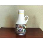 ウプサラ・エーケビー/Upsala Ekeby/フラワーベース/マリー・シンムルソン/Mari Simmulson/花柄/持ち手付