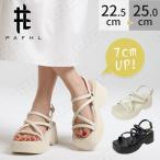 ショッピング厚底 サンダル 厚底 サンダル レディース  ストラップ  歩きやすい  柔らかい ファッションサンダル  ローマサンダル カジュアルサンダル おしゃれ 厚底 軽量 22.5cm-25.0cm