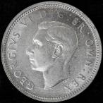  Англия George 6.1942 год 6 пенсов серебряная монета 