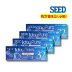 ショッピングコンタクトレンズ 1日使い捨て シード ワンデーピュア イードフ 4箱 遠近両用  SEED 1dayPure EDOF 1日使い捨て コンタクトレンズ