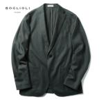 BOGLIOLI / ボリオリ ウールホップサック2Bアンコンジャケット(EMPTY JACKET) (ダークグリーン)