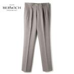 BERWICH / bell wichi Techno полиэстер шерсть стрейч волна 2 плиссировать брюки (TOMY BN6000X) (me Ran ji серый ju)