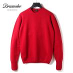 Drumohr / ドルモア Drumohr LUXURYカシミヤミドルゲージクルーネックニット(D4K103) （レッド）