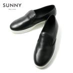 PELLICO SUNNY / Perry ko Sunny гладкий кожа туфли без застежки спортивные туфли (M004 LOTUS) ( верхний : черный подошва : белый )