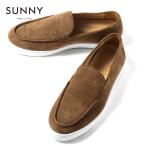 PELLICO SUNNY / Perry ko Sunny замша кожа мокасины type туфли без застежки спортивные туфли (M005 VELVEX) ( Brown )