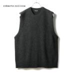 robertocollina/ロベルトコリーナウールカシミヤリブ編みミドル...