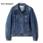 ROY ROGER'S / ロイロジャース ダメージ加工ウォッシュドコットンデニムジャケット(Jacket New Simply RE-SEARCH Denim Brentwood) (インディゴブルー)