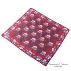 Seaward & Stearn /si- слово &s Turn хлопок mo Dahl кашемир peiz Lee рисунок принт шарф ( красный основа style )